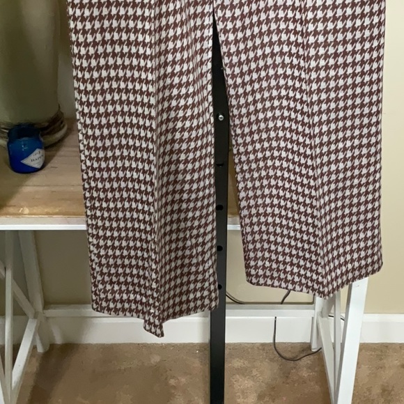 Vintage Sears Perma-Prest Pants 60’s-70’s NWT brown cream size 12 - Picture 3 of 8